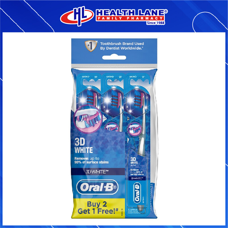 ORAL B 3D WHITE 3'S